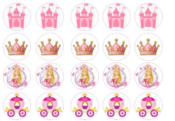 Producto - LAMINA PRINCESA BELLA DURMIENTE 5