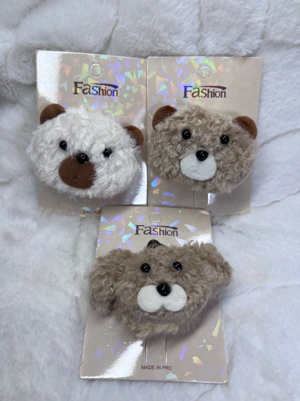 Producto - Pinza con aplique peluche ositos