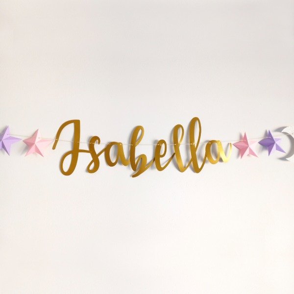 Producto - Guirnalda nombre estrellas