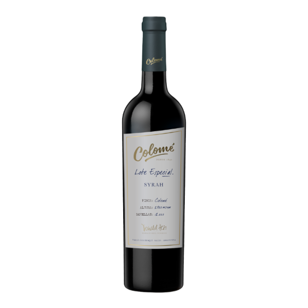 Producto - Colome Lote Especial Syrah