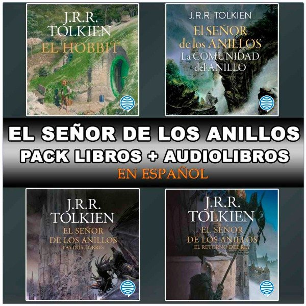 Producto - PACK TOLKIEN LIBROS + AUDIOLIBRO