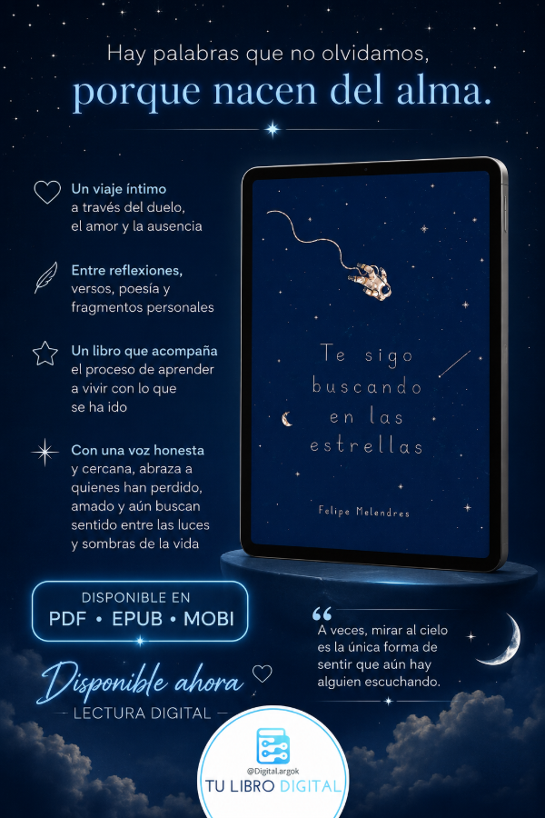 Producto - TE SIGO BUSCANDO EN LAS ESTRELLAS Felipe Melendres
