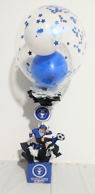 Producto - Centro de mesa graduación club