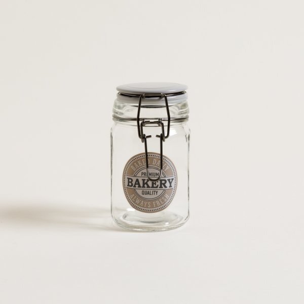 Producto - FRASCO ESPECIERO HERMETICO REDONDO DE VIDRIO BAKERY 250 ML