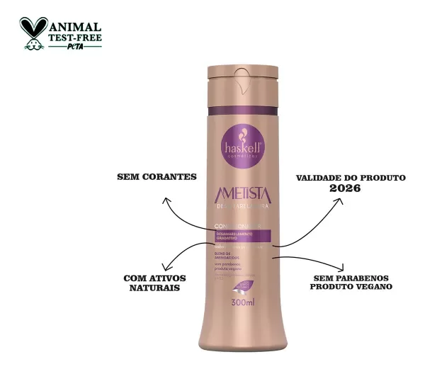 Producto - Acondicionador Ametista desamarillador Haskell 300ml