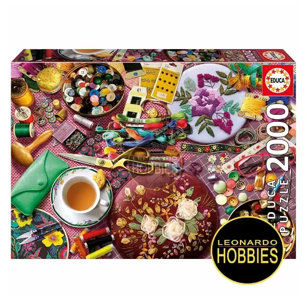 Producto - La Mesa de Costura 2000 Piezas Educa 20263