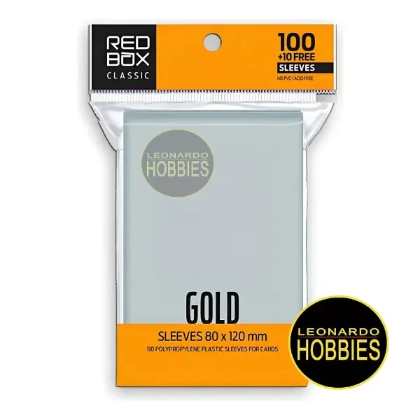 Producto - Folios p/Cartas Gold (110 unidades) - 80mm x 120mm Bureau