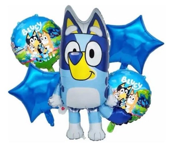 Producto - Set de 5 globos Bluey