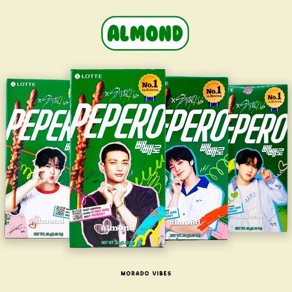 Producto - STRAY KIDS x PEPERO ALMOND