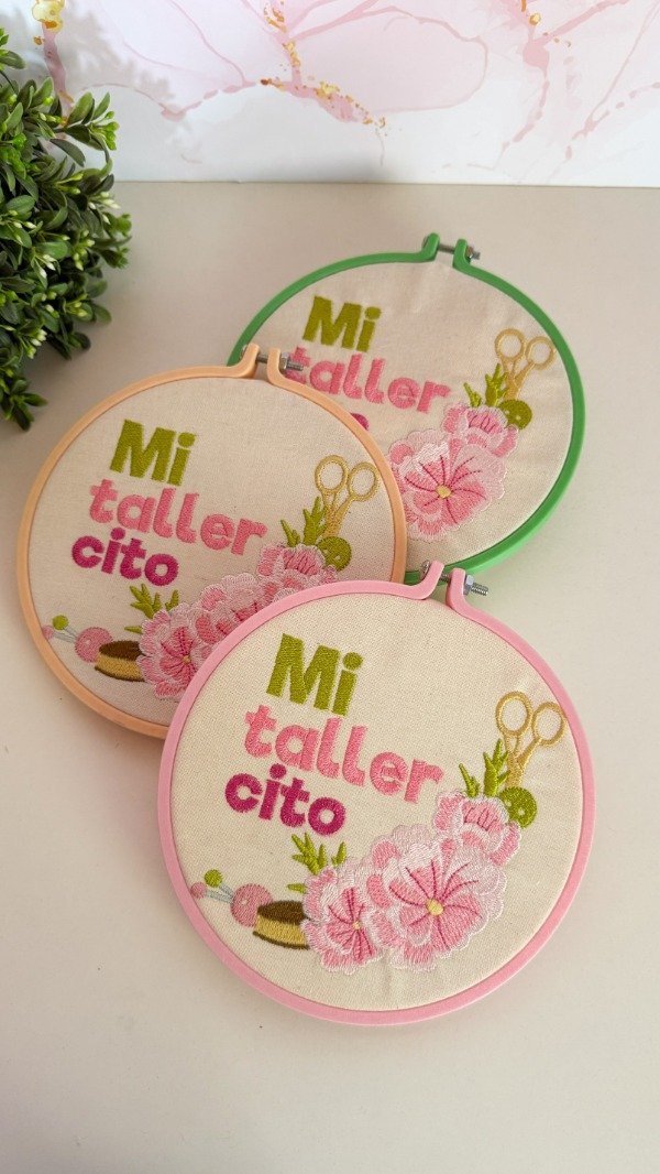 Producto - Cuadrito  bordado ''Mi Tallercito''