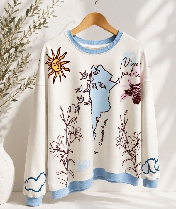 Producto - Buzo Viva la Patria Argentina Darlon