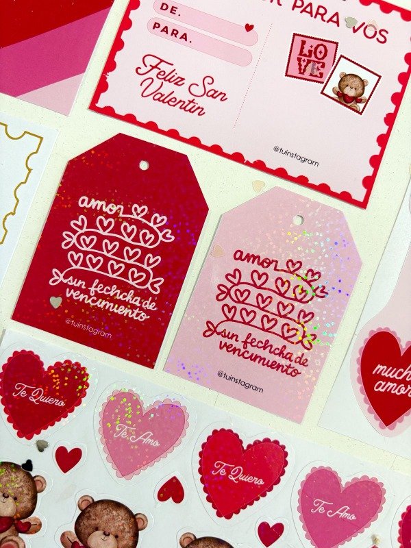 Producto - Tags Colgante Glitter