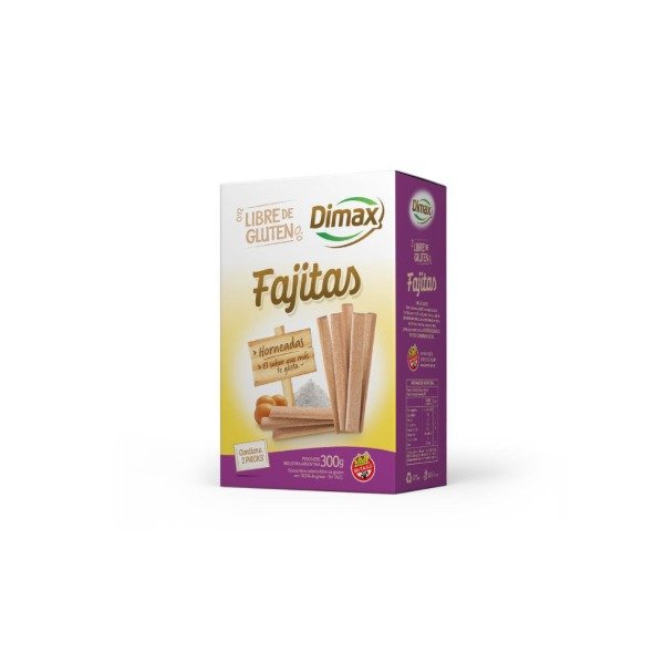 Producto - Fajitas horneadas - DIMAX - sin tacc