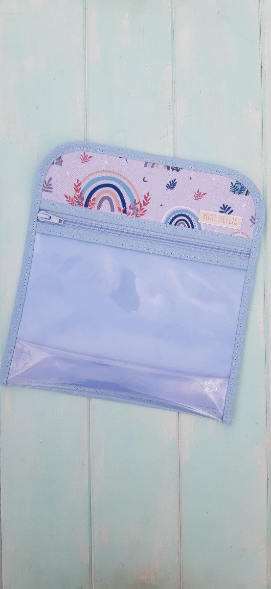 Producto - Neceser multiuso arcoiris azul y celeste