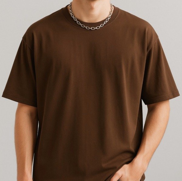 Producto - REMERA OVER - CHOCOLATE