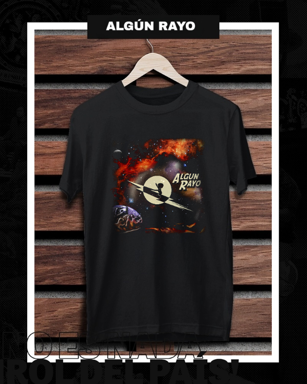 Producto - Remera Negra Algun Rayo