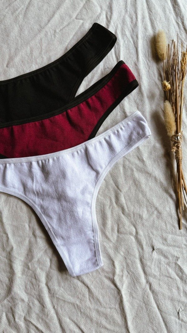 Producto - Colalsse algodon basicas x3
