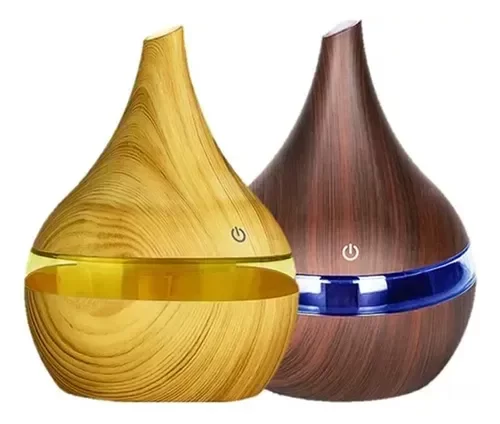 Producto - Humidificador Difusor de Aromas con Luz LED Florero
