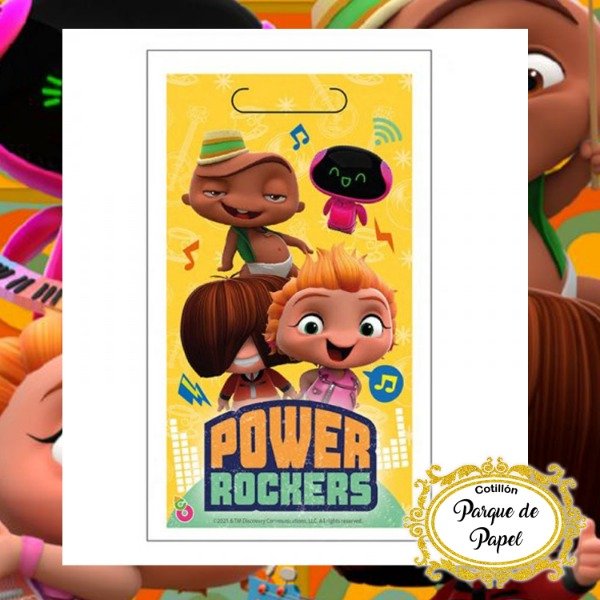 Producto - Bolsita Golosinera Mini Beat Power Rockers (x10 u.)