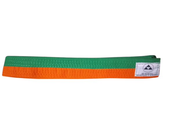Producto - Cinto Bicolor verde/naranja