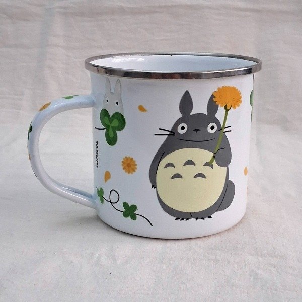 Producto - Taza enlozada Totoro