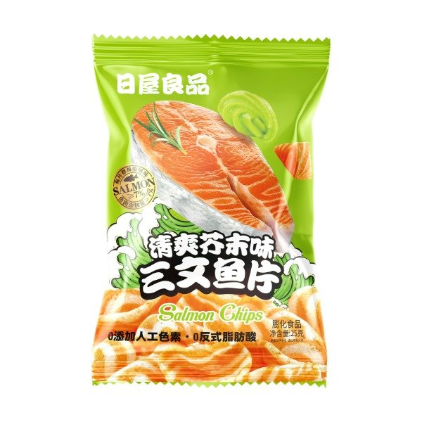 Producto - Snack Sabor Salmon con Wasabi - Ri Wu Liang Pin