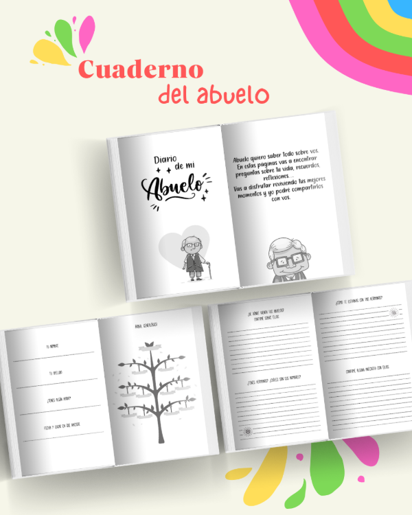 Producto - Cuaderno de Abuelo y Abuela