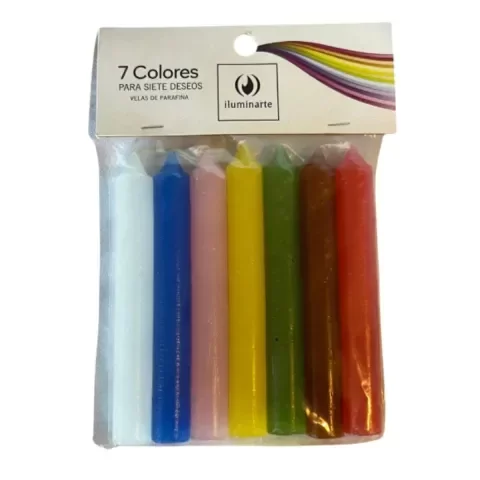 Producto - Iluminarte velas siete colores