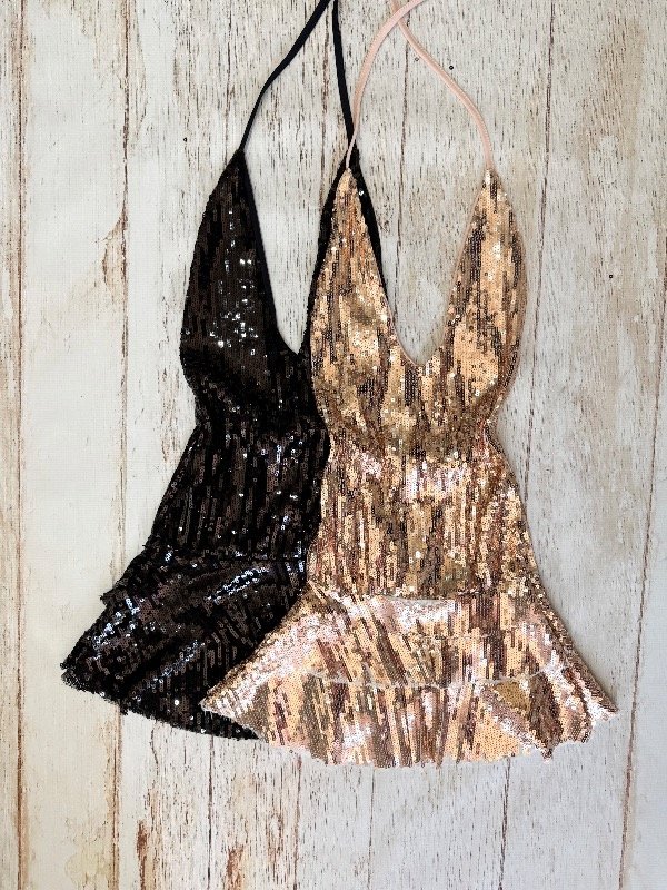 Producto - Vestido lentejuelas Marilin con volados