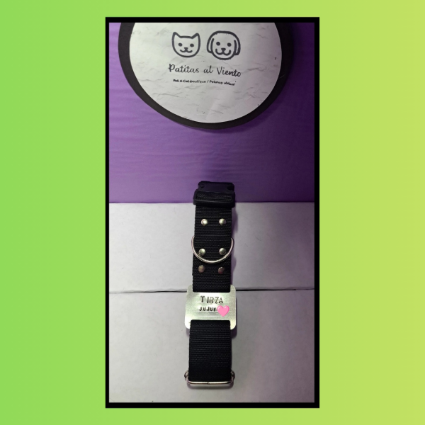 Producto - Collar identificatorio regulable XL