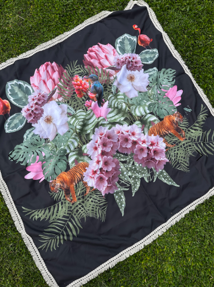 Producto - Lona jardin del tigre negra