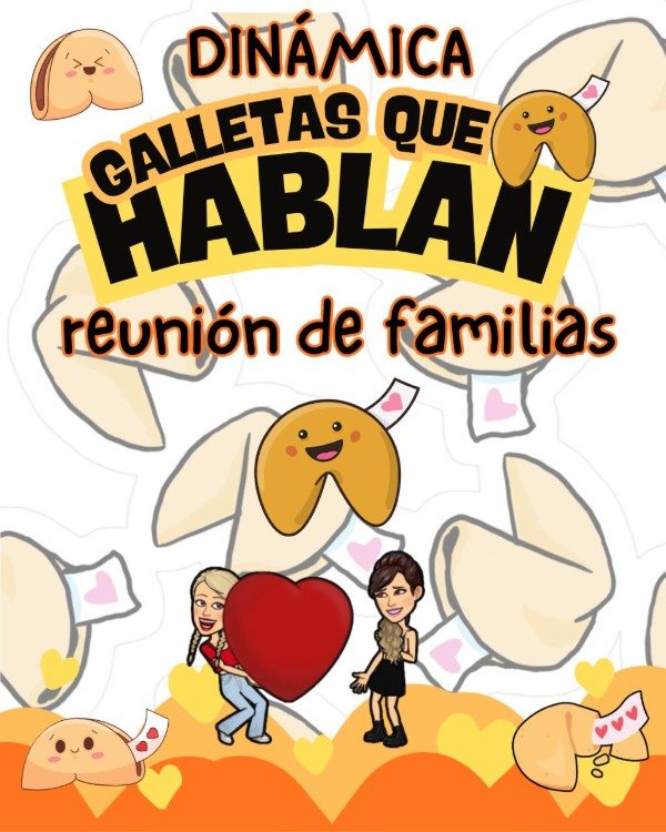 Producto - DINÁMICA. GALLETAS QUE HABLAN. GALLETAS DE LA FORTUNA. REUNIÓN DE FAMILIAS