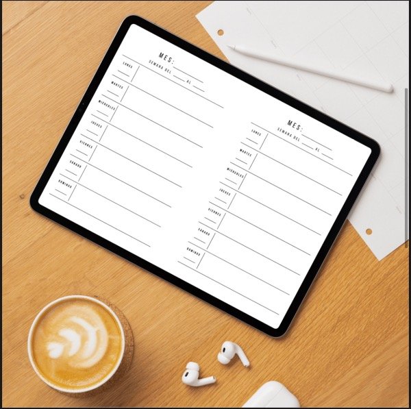 Producto - ARCHIVO DIGITAL agenda para libreta abrochada