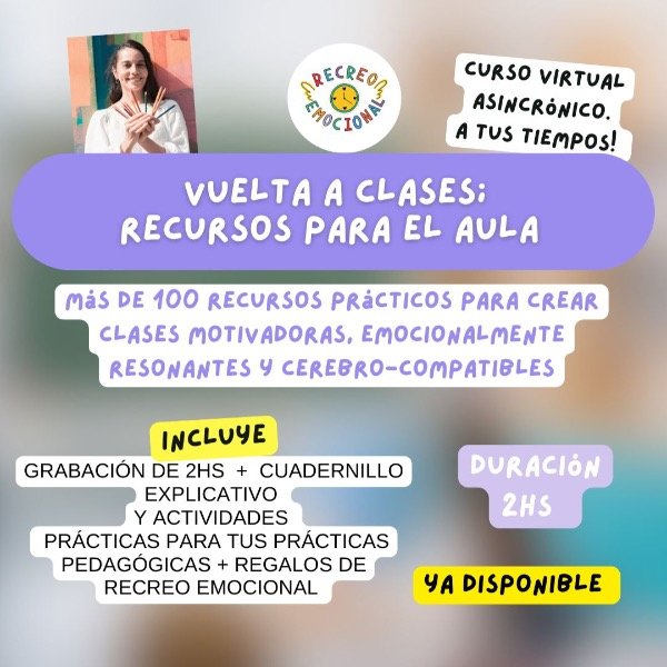 Producto - CURSO CORTO- VUELTA A CLASES