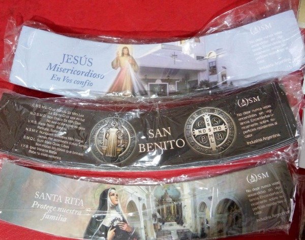 Producto - Vela mini con base de plástico y etiqueta entera. - 8