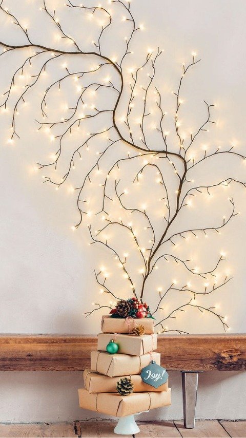 Producto - Rama De Iluminacion Decoración 96 Led Dale Forma A Gusto