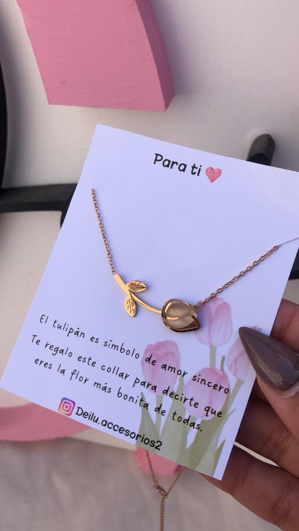 Producto - Collar tulipan