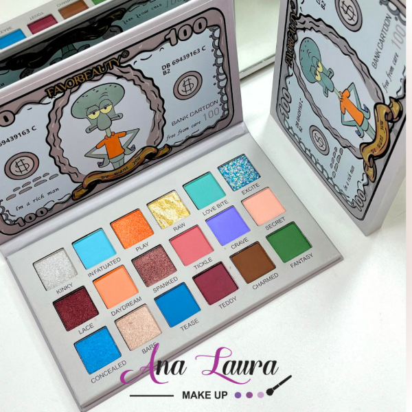 Producto - Paleta de 18 sombras diferentes motivos