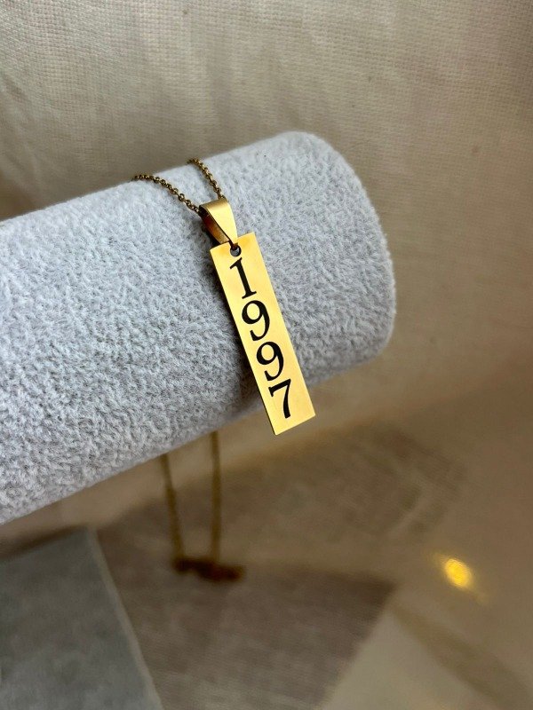 Producto - Collar Barra Personalizado 3,5cm AD