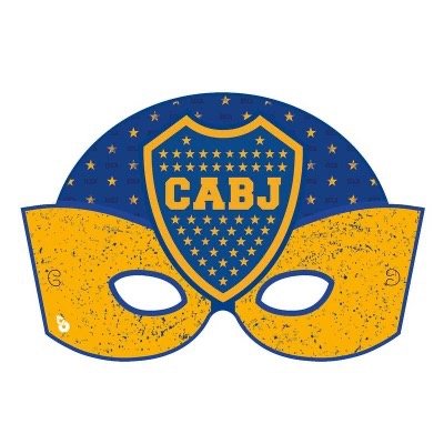 Producto - Máscara antifaz Boca 10 unid