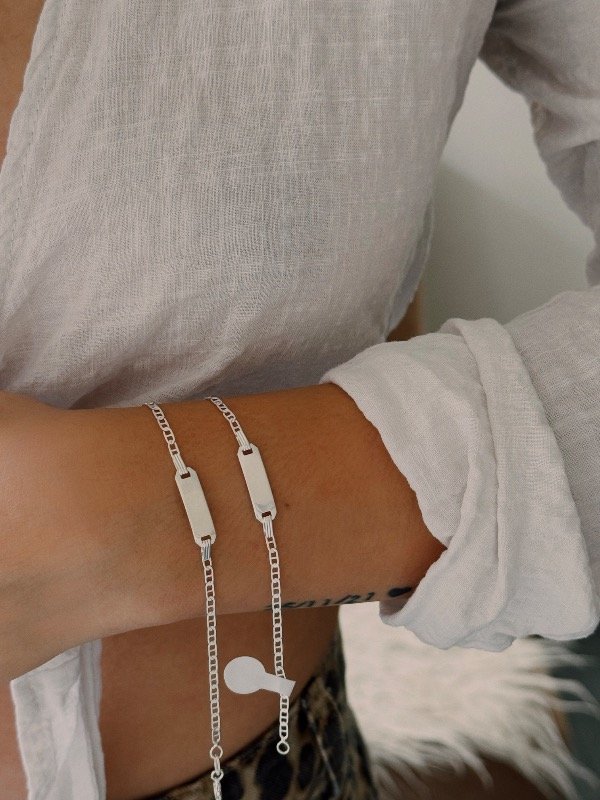 Producto - Pulsera chapita 15cm (ideal para niño)