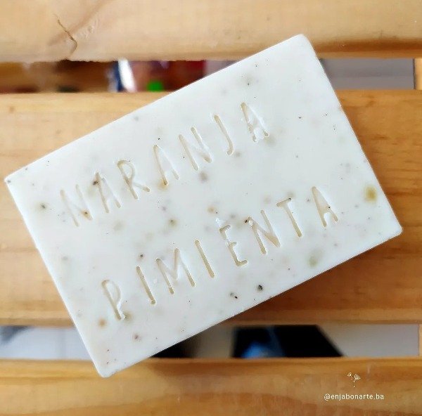 Producto - Jabón en barra Naranja y pimienta