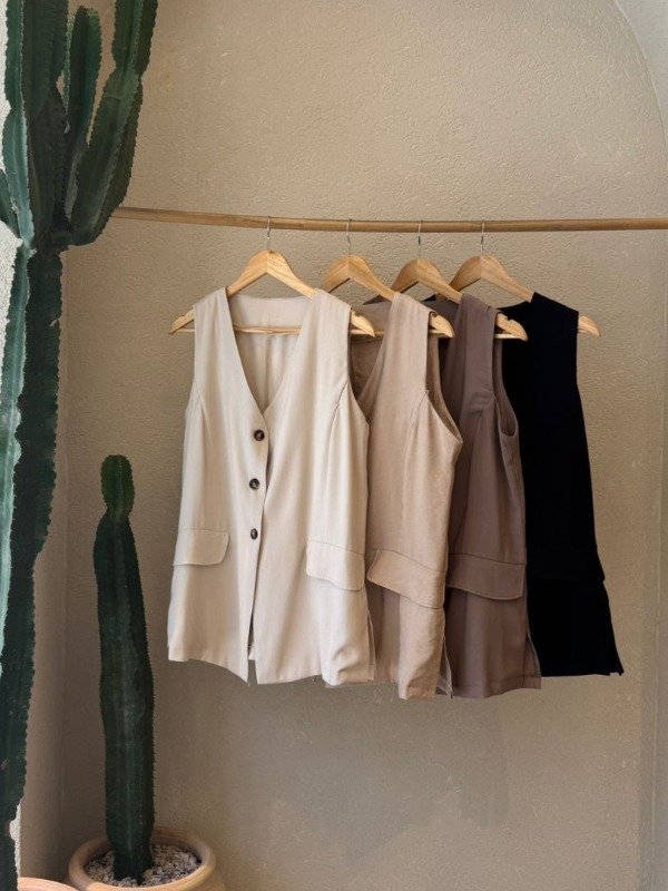 Producto - Maxichaleco Tencel