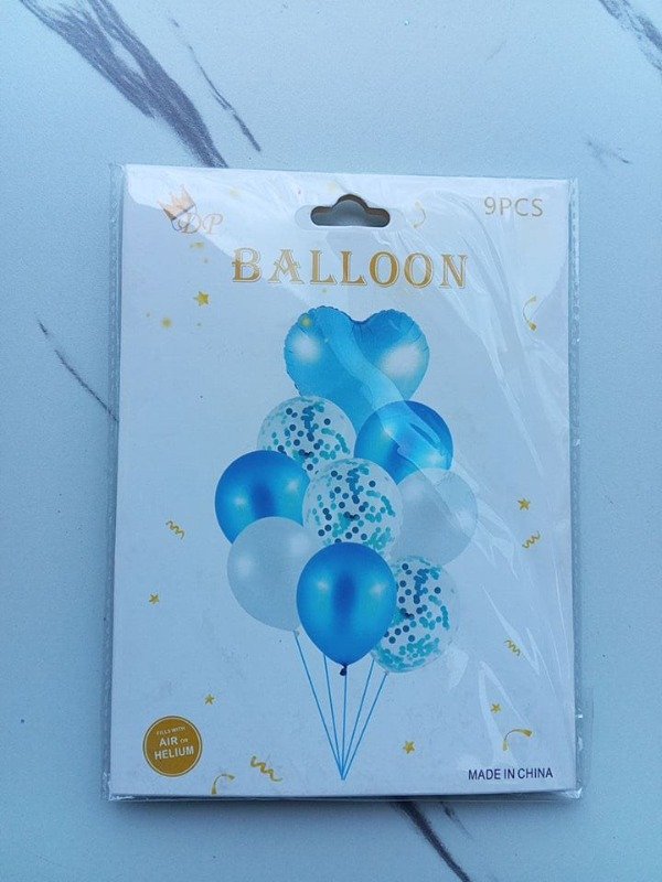 Producto - Set de globos x9 pcs