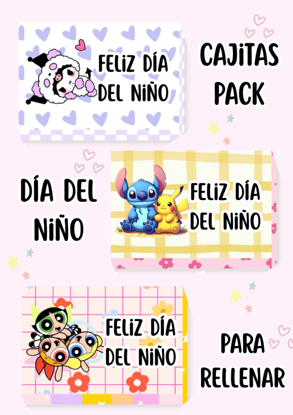 Producto - Cajitas bomboneras pack x 5 und surt - 0