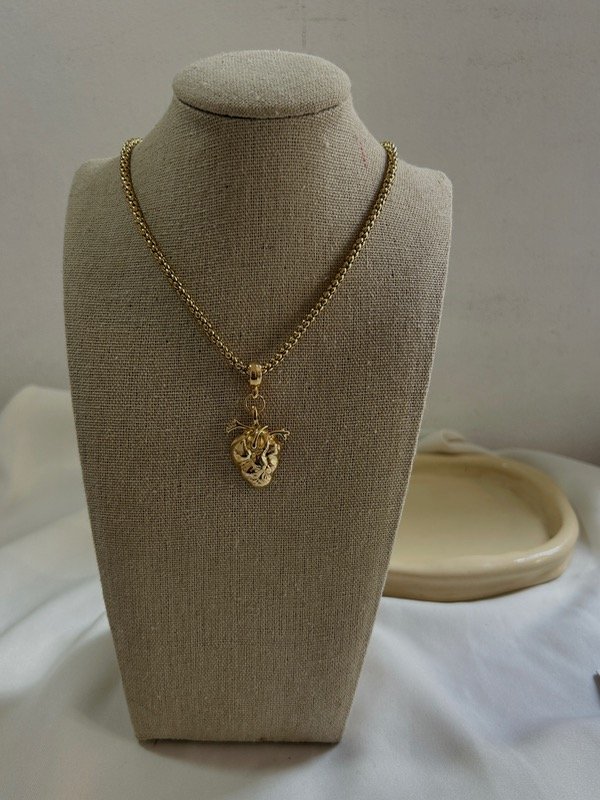 Producto - Collar heart gold