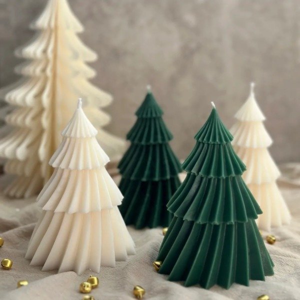 Producto - Molde para velas o resina arbol de navidad 3D