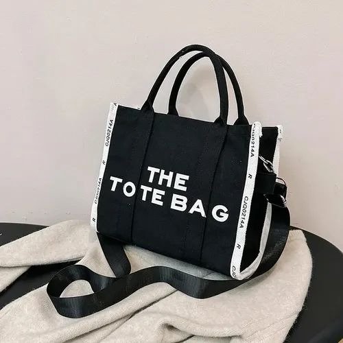 Producto - TOTE BAG LONA P - NEGRO