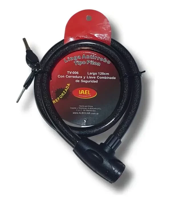 Producto - linga piton moto / bici 6x1 15mm 1.2mtrs