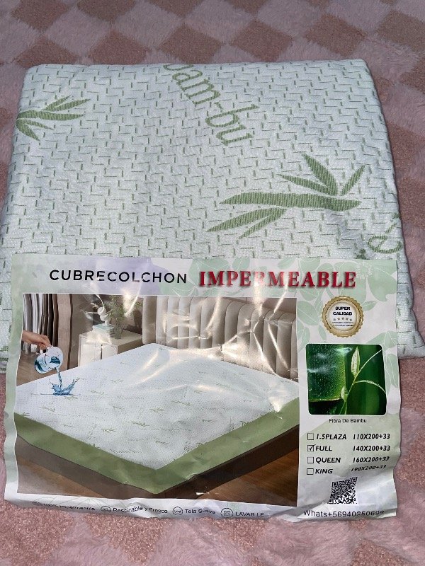 Producto - Cubre colchón impermeable BAMBOO 2 1/2 - 0